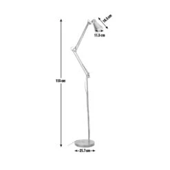 Habitat Swing Arm Floor Lamp - Matt Black -Chic Household Items 7929184 R Z001E