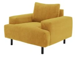 Habitat Julien Fabric Armchair - Yellow -Chic Household Items 7944341 R Z002A