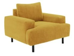Habitat Julien Fabric Armchair - Yellow -Chic Household Items 7944341 R Z008A