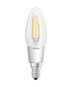 OSRAM Osran 4W SES Filament Candle Light Bulb - 2 Pack