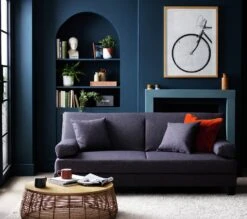 Habitat Chase Fabric Clic Clac Sofa Bed - Charcoal -Chic Household Items 8064268 R Z002C