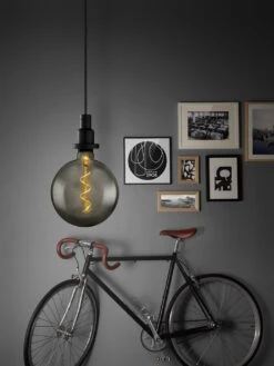 Osram 12W ES LED G200 Vintage Smoke Light Bulb 10 Osram 12W ES LED G200 Vintage Smoke Light Bulb -Chic Household Items 8092151 R Z003A