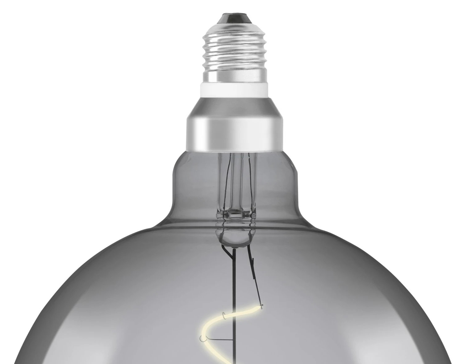 Osram 12W ES LED G200 Vintage Smoke Light Bulb 6 Osram 12W ES LED G200 Vintage Smoke Light Bulb - Image 6