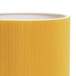 Habitat Mid Century Pleated Column Table Lamp - Yellow 9 Habitat Mid Century Pleated Column Table Lamp - Yellow -Chic Household Items 8180252 R Z002A