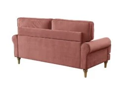 Habitat Vienna Velvet 2 Seater Sofa - Rose -Chic Household Items 8340298 R Z003A