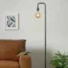 Habitat Rayner Industrial Floor Lamp - Black