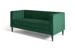 Habitat Vanessa Velvet 3 Seater Sofa - Green -Chic Household Items 8463852 R Z002A