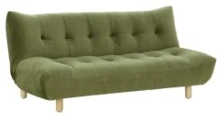 Habitat Kota 3 Seater Velvet Clic Clac Sofa Bed - Green 9 Habitat Kota 3 Seater Velvet Clic Clac Sofa Bed - Green -Chic Household Items 8489496 R Z002A