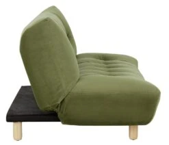 Habitat Kota 3 Seater Velvet Clic Clac Sofa Bed - Green 10 Habitat Kota 3 Seater Velvet Clic Clac Sofa Bed - Green -Chic Household Items 8489496 R Z003A