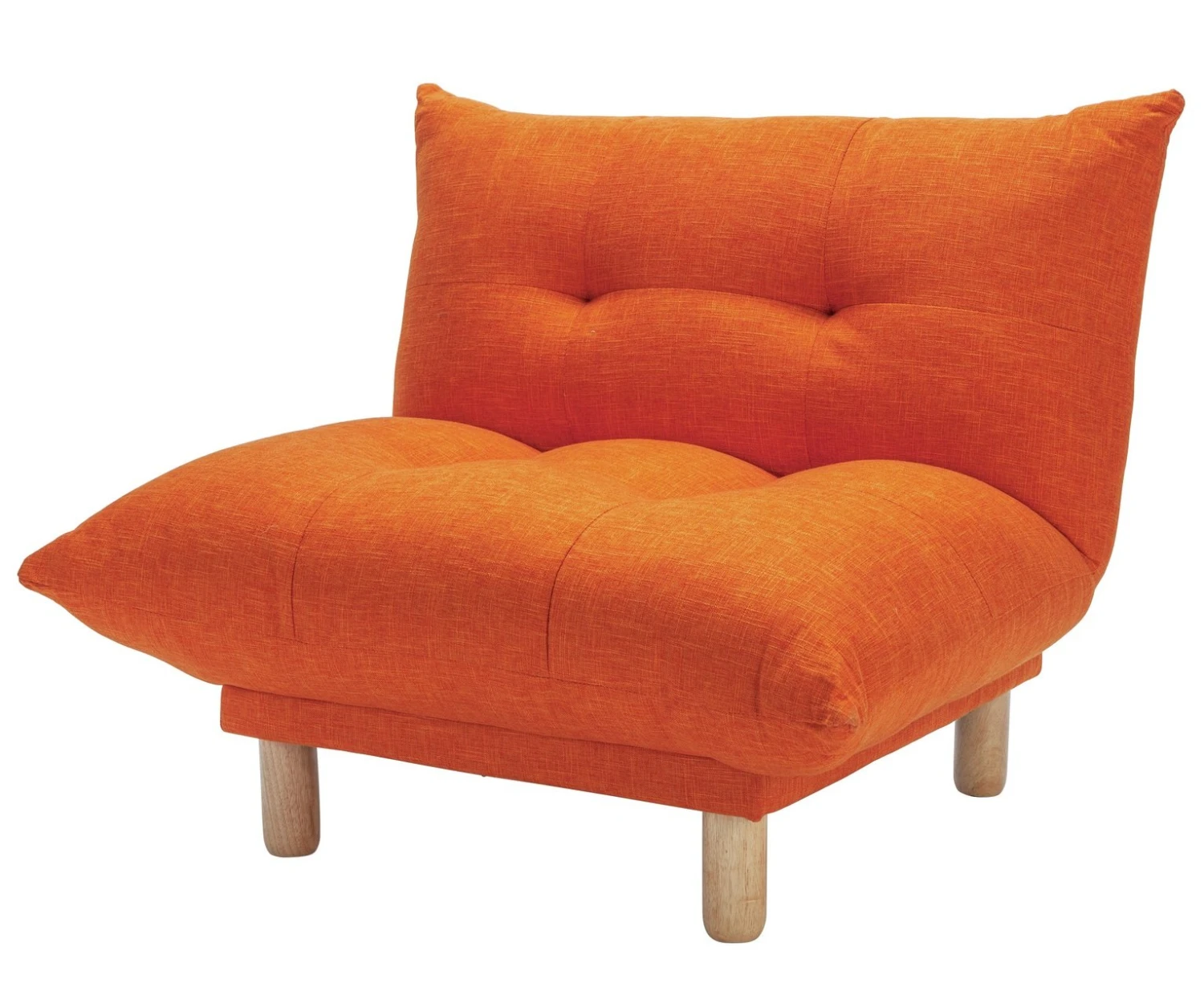 Habitat Kota Fabric Armchair - Orange 2 Habitat Kota Fabric Armchair - Orange - Image 2