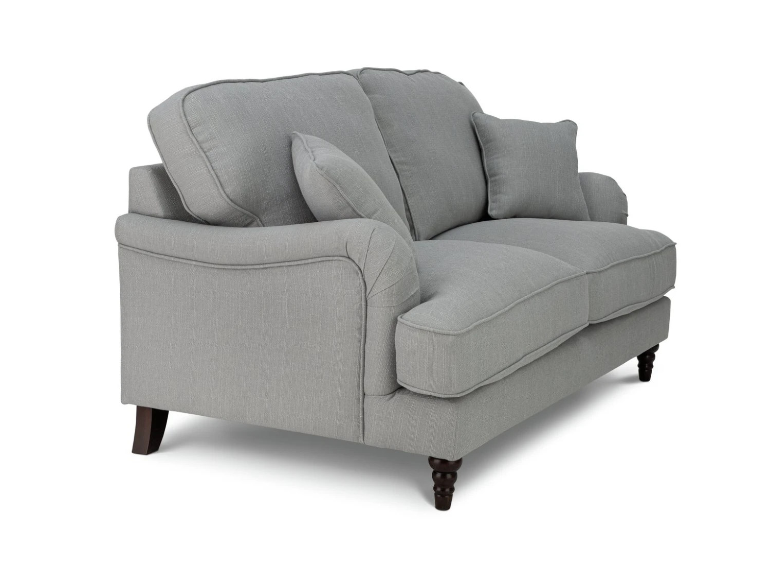 Habitat Matilda Fabric 2 Seater Sofa - Grey 2 Habitat Matilda Fabric 2 Seater Sofa - Grey - Image 2