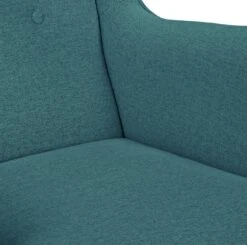Habitat Callie Fabric Wingback Chair - Teal -Chic Household Items 8724948 R Z005A