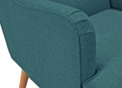 Habitat Callie Fabric Wingback Chair - Teal -Chic Household Items 8724948 R Z006A