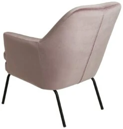 Habitat Celine Velvet Accent Chair - Pink -Chic Household Items 8809708 R Z003A