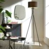 Habitat Matt Tripod Floor Lamp - Black