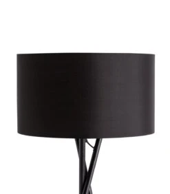 Habitat Matt Tripod Floor Lamp - Black -Chic Household Items 8838298 R Z005A
