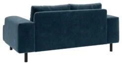 Habitat Julien Velvet 2 Seater Sofa - Navy Blue -Chic Household Items 8863524 R Z004A