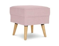 Habitat Callie Fabric Footstool - Blush Pink 9 Habitat Callie Fabric Footstool - Blush Pink -Chic Household Items 8865773 R Z002A