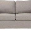 Habitat Apartment 2 Seater Fabric Sofa Bed - Light Grey