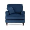 Habitat Matilda Velvet Armchair - Blue