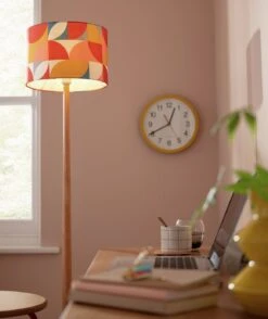 Habitat Mid Century Printed Shade - Multicolour -Chic Household Items 8886831 R Z003C