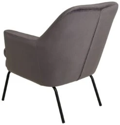 Habitat Celine Velvet Accent Chair - Grey -Chic Household Items 8887713 R Z003A