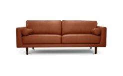 Habitat Jackson Leather 4 Seater Sofa - Tan