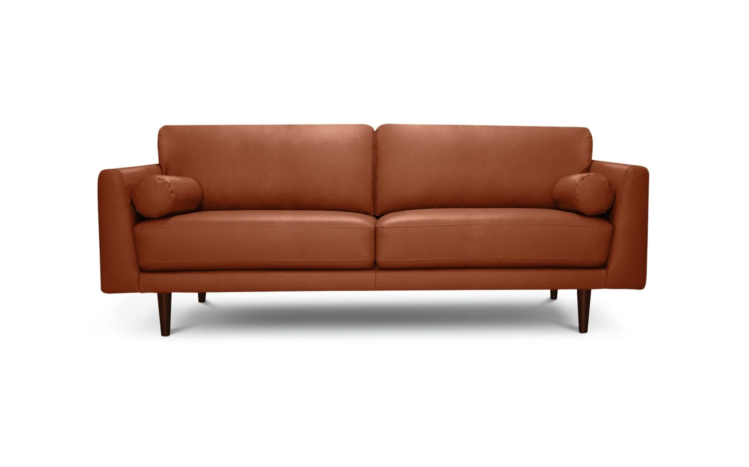 Habitat Jackson Leather 4 Seater Sofa - Tan 1 Habitat Jackson Leather 4 Seater Sofa - Tan