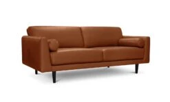 Habitat Jackson Leather 4 Seater Sofa - Tan 9 Habitat Jackson Leather 4 Seater Sofa - Tan -Chic Household Items 8898991 R Z002A