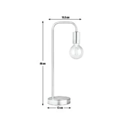 Habitat Rayner Steel LED Desk Lamp - Rose Gold -Chic Household Items 8899031 R Z020A