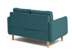 Habitat Remi Fabric 2 Seater Chaise Sofa In A Box - Teal -Chic Household Items 8904665 R Z003A