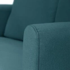 Habitat Remi Fabric 2 Seater Chaise Sofa In A Box - Teal -Chic Household Items 8904665 R Z006A