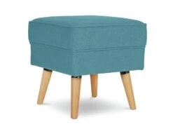 Habitat Callie Fabric Footstool - Teal -Chic Household Items 8905327 R Z002A