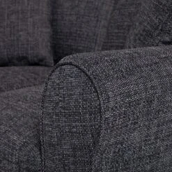 Habitat Lisbon Fabric 2 Seater Sofa - Charcoal -Chic Household Items 8948858 R Z006A
