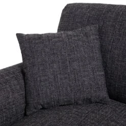 Habitat Lisbon Fabric 2 Seater Sofa - Charcoal -Chic Household Items 8948858 R Z007A