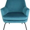 Habitat Celine Velvet Accent Chair - Teal