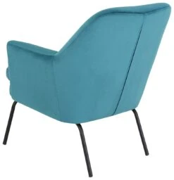 Habitat Celine Velvet Accent Chair - Teal -Chic Household Items 8954732 R Z003A