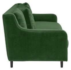 Habitat Swift Velvet 3 Seater Sofa - Moss Green -Chic Household Items 8957870 R Z003A