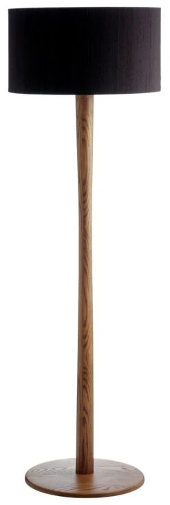 Habitat Pole Floor Lamp Base - Walnut -Chic Household Items 8977568 R Z002C