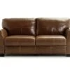 Habitat Milford Leather 3 Seater Sofa - Tan