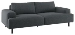 Habitat Julien Fabric 3 Seater Sofa - Charcoal -Chic Household Items 8984331 R Z008A