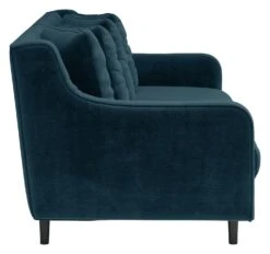Habitat Swift Velvet 2 Seater Sofa - Blue -Chic Household Items 8997823 R Z004A