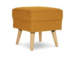 Habitat Callie Fabric Footstool - Mustard Yellow -Chic Household Items 9153374 R Z002A