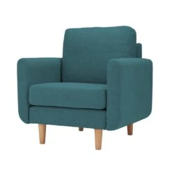 Habitat Remi Fabric Armchair In A Box -Teal -Chic Household Items 9153721 R Z004A