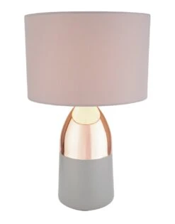 Habitat Pluto Touch Table Lamp - Copper & Grey 11 Habitat Pluto Touch Table Lamp - Copper & Grey -Chic Household Items 9179846 R Z002A