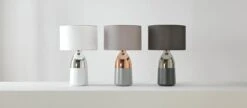 Habitat Pluto Touch Table Lamp - Copper & Grey 17 Habitat Pluto Touch Table Lamp - Copper & Grey -Chic Household Items 9179846 R Z002C