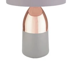 Habitat Pluto Touch Table Lamp - Copper & Grey 12 Habitat Pluto Touch Table Lamp - Copper & Grey -Chic Household Items 9179846 R Z003A