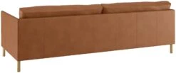 Habitat Hyde 3 Seater Leather Sofa Bed - Tan 15 Habitat Hyde 3 Seater Leather Sofa Bed - Tan -Chic Household Items 9185005 R Z005A