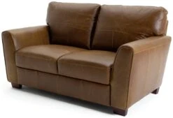 Habitat Milford Leather 2 Seater Sofa - Tan 13 Habitat Milford Leather 2 Seater Sofa - Tan -Chic Household Items 9185926 R Z002A