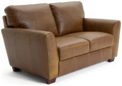Habitat Milford Leather 2 Seater Sofa - Tan 15 Habitat Milford Leather 2 Seater Sofa - Tan -Chic Household Items 9185926 R Z004A